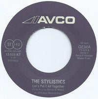 Stylistics* : Let's Put It All Together (7", Single)