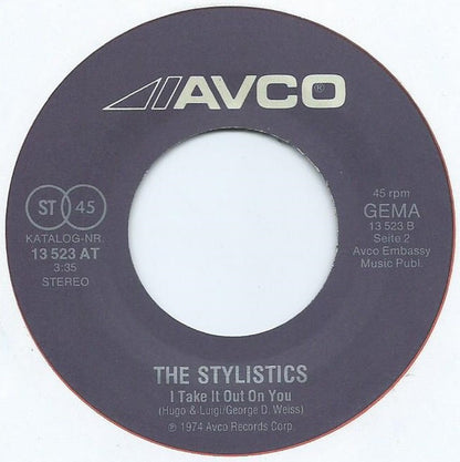 Stylistics* : Let's Put It All Together (7", Single)