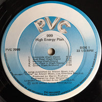 999 : High Energy Plan (LP, Album, RP, Blu)