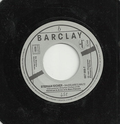 Stephan Eicher : Déjeuner En Paix (7", Single, Pap)