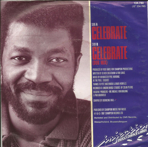 Oliver Cheatham : Celebrate (7", Single)