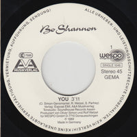 Bo Shannon : You  - It's Allright (7", Single)