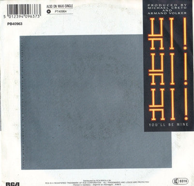 Sandra : Hi! Hi! Hi! (7", Single)