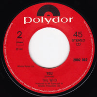 The Who : Don't Let Go The Coat (7", Single)
