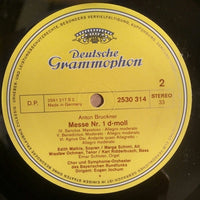 Anton Bruckner - Edith Mathis • Marga Schiml • Wiesław Ochman • Karl Ridderbusch, Chor Des Bayerischen Rundfunks Und Symphonie-Orchester Des Bayerischen Rundfunks, Eugen Jochum : Messe Nr.1 D-Moll (LP)