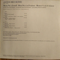 Anton Bruckner - Edith Mathis • Marga Schiml • Wiesław Ochman • Karl Ridderbusch, Chor Des Bayerischen Rundfunks Und Symphonie-Orchester Des Bayerischen Rundfunks, Eugen Jochum : Messe Nr.1 D-Moll (LP)