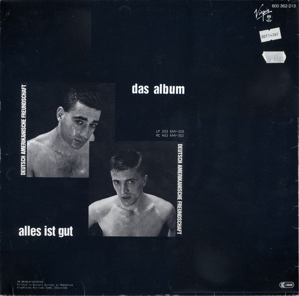 Deutsch Amerikanische Freundschaft : Der Mussolini / Der Räuber Und Der Prinz (12", Single)