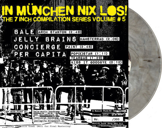 Various :  In München Nix Los! The 7 Inch Compilation Series Volume #5 (7", EP, Comp, Ltd, Gre)