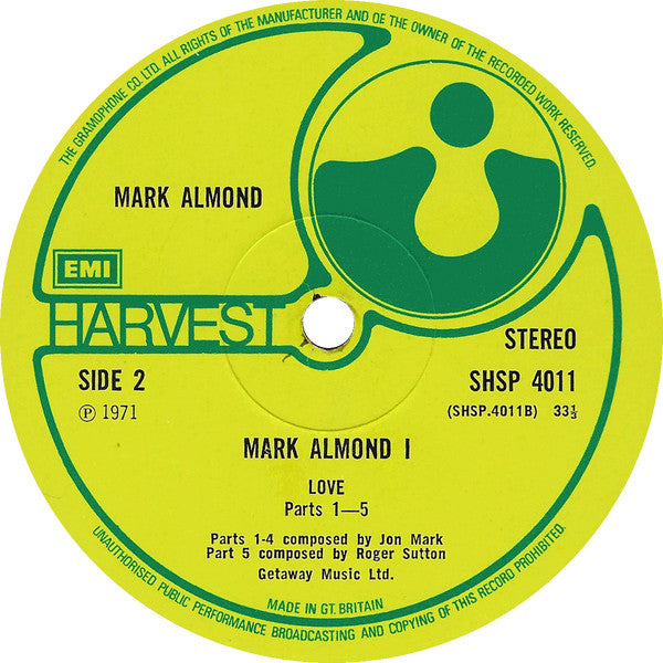 Mark-Almond : Mark-Almond (LP, Album, RP)