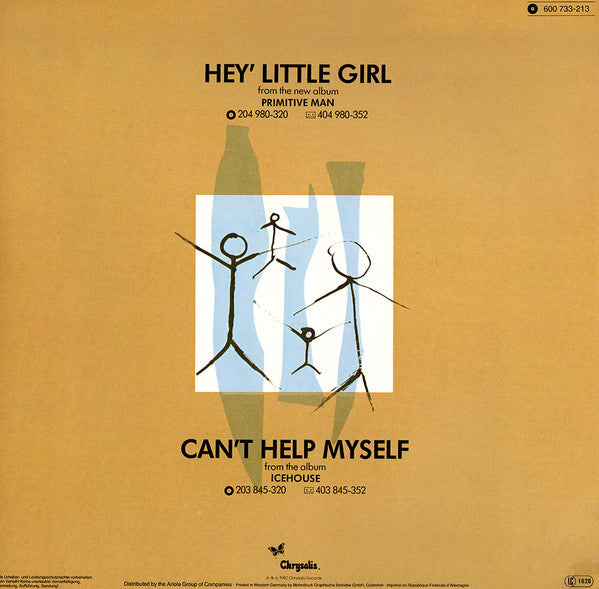 Icehouse : Hey' Little Girl (Special Club Mix) (12", Single)