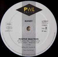 Mandy* : Positive Reaction (12", Maxi)