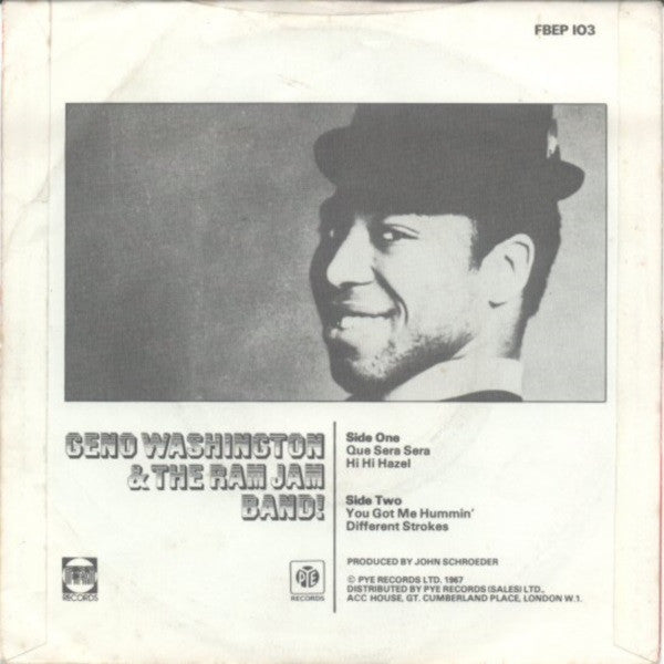 Geno Washington And The Ram Jam Band* : Que Sera Sera  (7", EP)