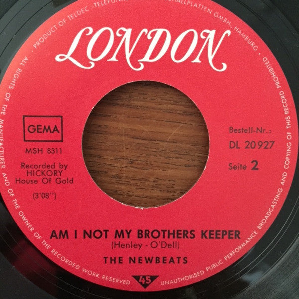 The Newbeats : Run Baby Run   (7")
