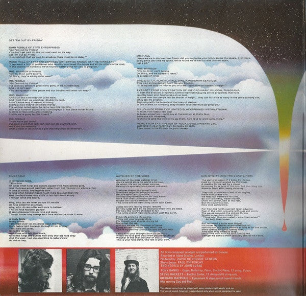 Genesis : Foxtrot (LP, Album, RP, Gat)