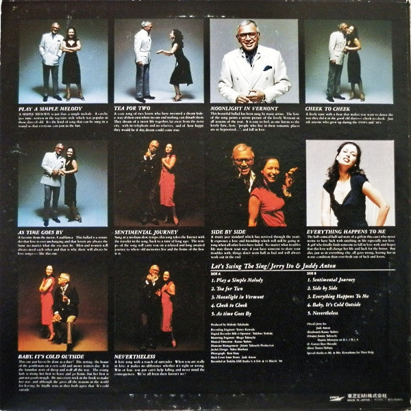 Jerry Ito & Judy Anton : Let's Swing The Sing (LP, Album)