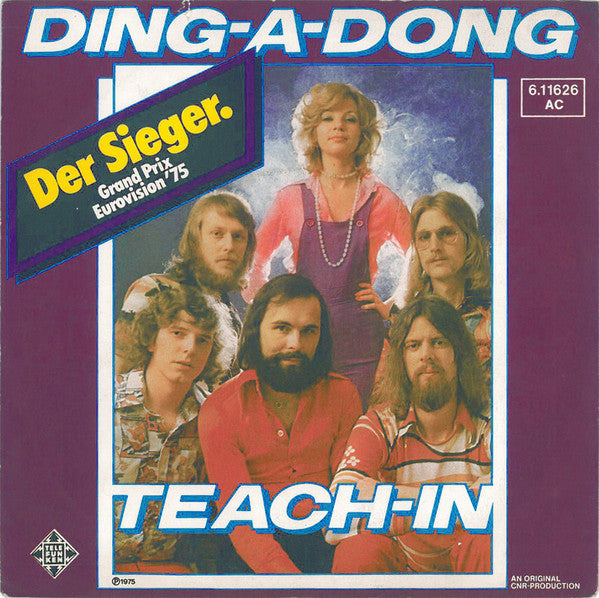 Teach-In : Ding-A-Dong (7", Single, RP)