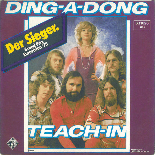 Teach-In : Ding-A-Dong (7", Single, RP)