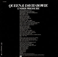 Queen & David Bowie : Under Pressure (12", Single)