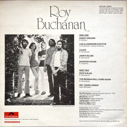 Roy Buchanan : Roy Buchanan (LP, Album, RE, US )