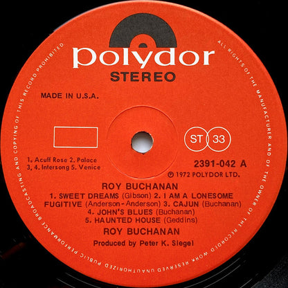 Roy Buchanan : Roy Buchanan (LP, Album, RE, US )
