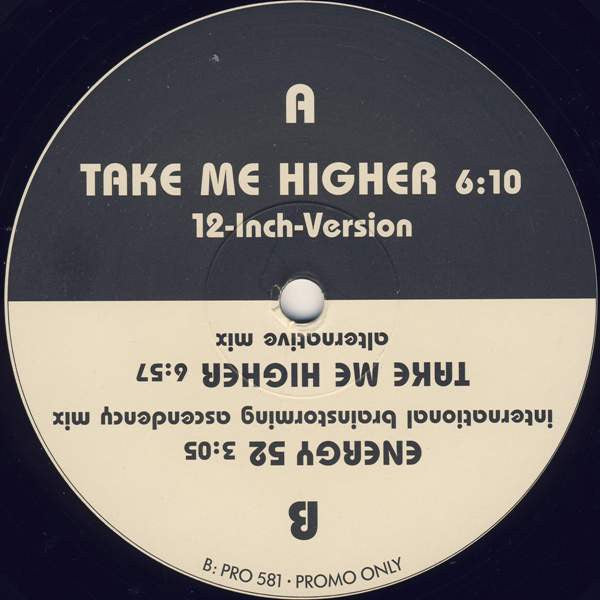 Kid Paul : Take Me Higher (12", Promo)