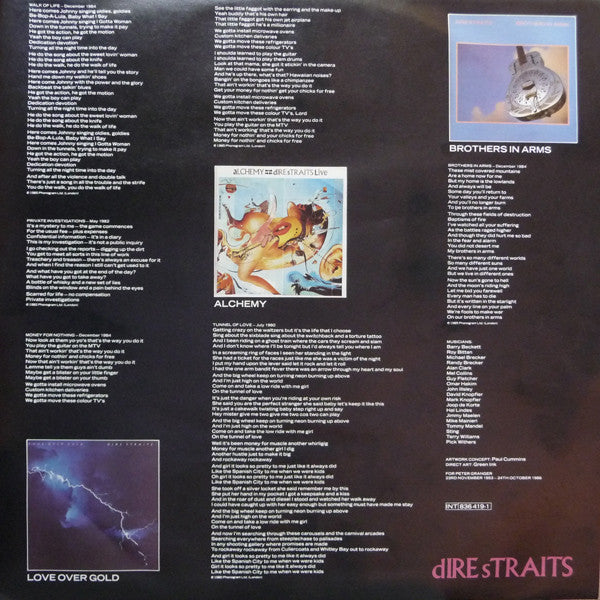 Dire Straits : Money For Nothing (LP, Comp)