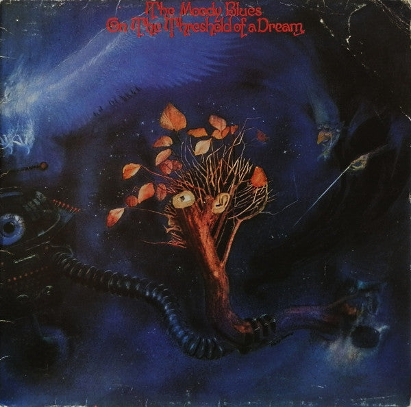 The Moody Blues : On The Threshold Of A Dream (LP, Album, RE)