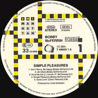 Bobby McFerrin : Simple Pleasures (LP, Album)