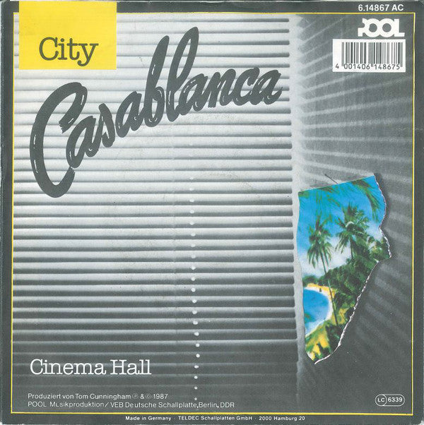 City (3) : Casablanca (7", Single)