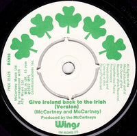 Wings (2) : Give Ireland Back To The Irish (7", Single, RP)