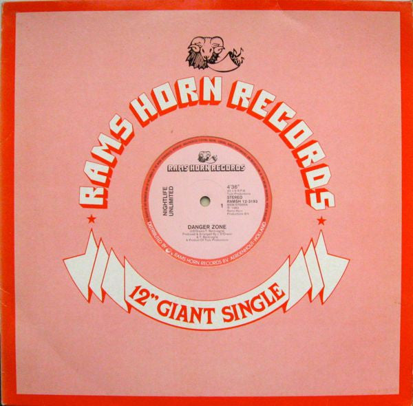 Nightlife Unlimited : Danger Zone (12", Single)