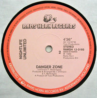 Nightlife Unlimited : Danger Zone (12", Single)