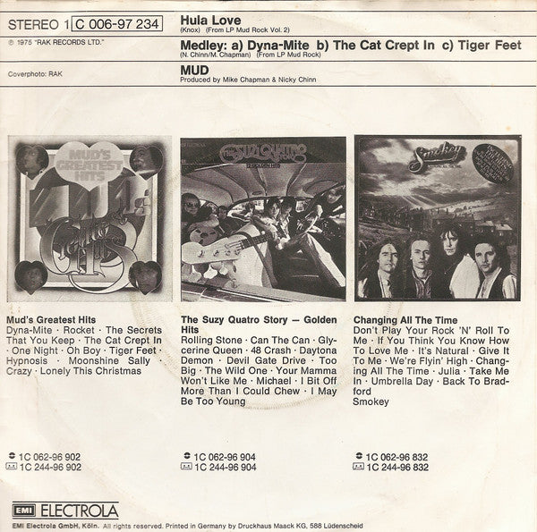 Mud : Hula Love (7", Single)