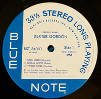 Dexter Gordon : Dexter Calling . . . (LP, Album, Ltd, RE)
