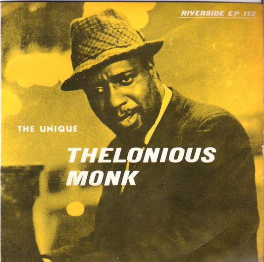 Thelonious Monk : The Unique Thelonious Monk (7", EP)
