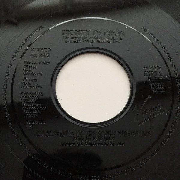 Monty Python : Always Look On The Bright Side Of Life (7", Comp, Jukebox)