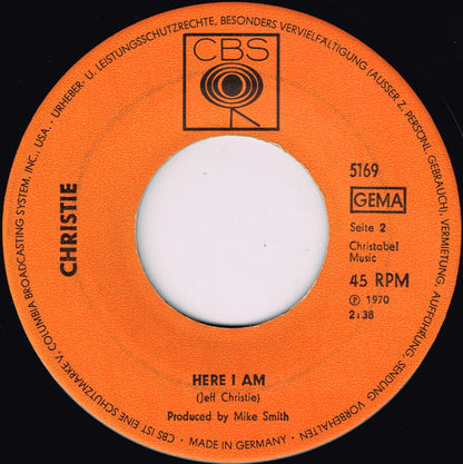 Christie : San Bernadino (7", Single)
