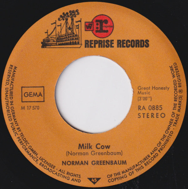 Norman Greenbaum : Spirit In The Sky (7", Single)