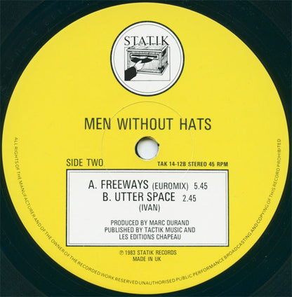 Men Without Hats : I Got The Message (12", Single)