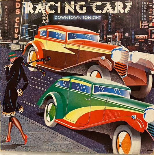 Racing Cars : Downtown Tonight (LP, Album)