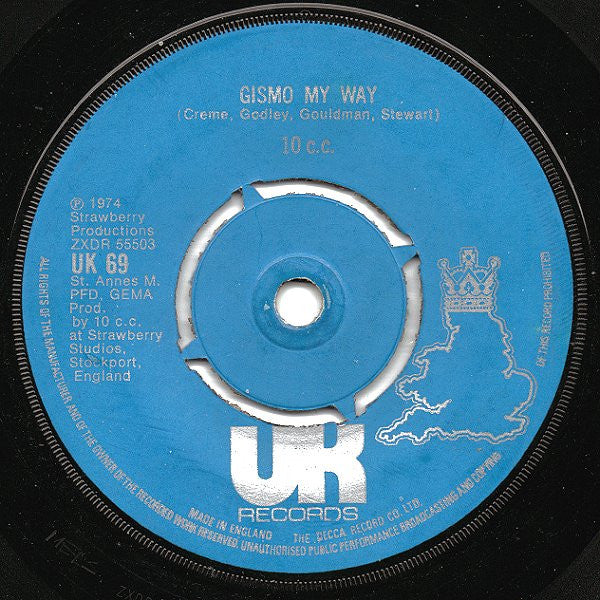 10 c.c.* : The Wall Street Shuffle (7", Single)