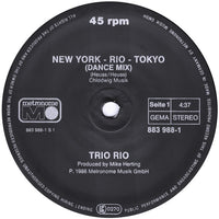 Trio Rio : New York - Rio - Tokyo (12", Maxi)