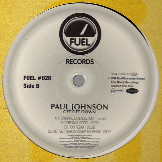 Paul Johnson : Get Get Down (12")