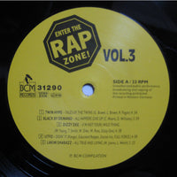 Various : Enter The Rap Zone! Vol. 3 (LP, Comp)