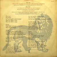 Bob Marley And The Wailers* : One Love People Get Ready (12", Pos)