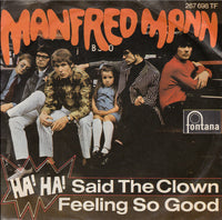 Manfred Mann : Ha! Ha! Said The Clown (7", Single, Mono)