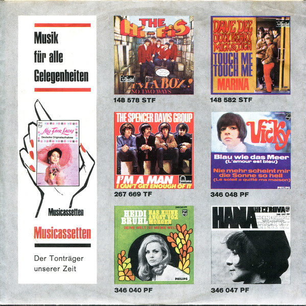Manfred Mann : Ha! Ha! Said The Clown (7", Single, Mono)