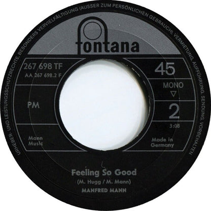 Manfred Mann : Ha! Ha! Said The Clown (7", Single, Mono)