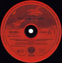 Soft Cell : This Last Night In Sodom (LP, Album)