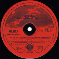 Soft Cell : This Last Night In Sodom (LP, Album)